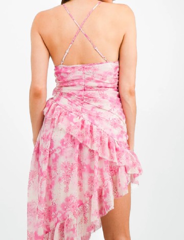 Rochie medie ASOS, roz