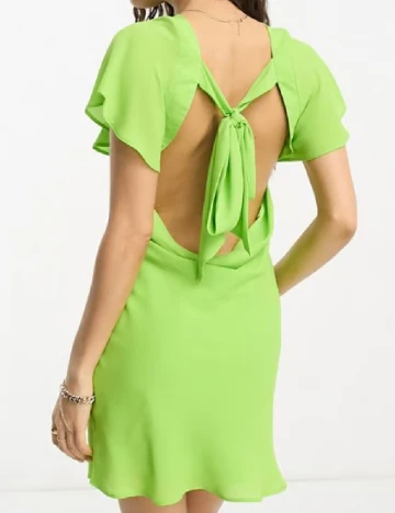 Rochie scurta ASOS, verde