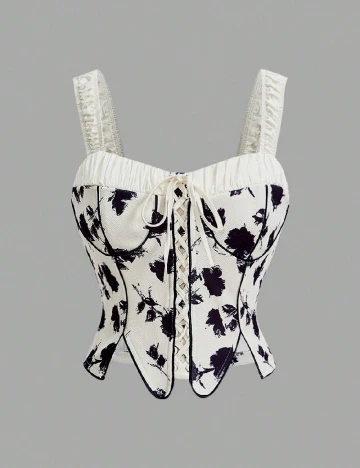 Top SHEIN, crem Crem