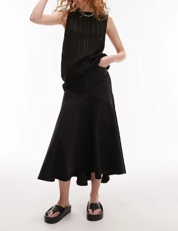 Maiou Top Shop, negru Negru