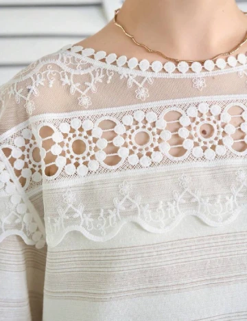 Bluza SHEIN, crem Crem