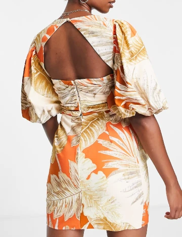 Rochie scurta ASOS, mix culori
