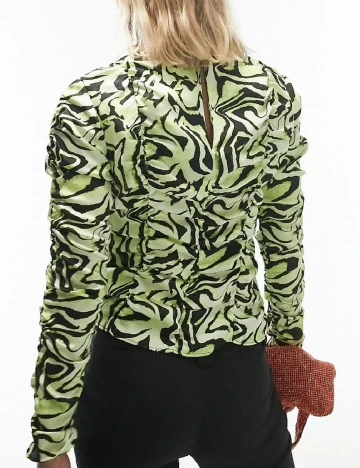Bluza Top Shop, verde Verde