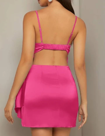 Rochie scurta SHEIN, roz