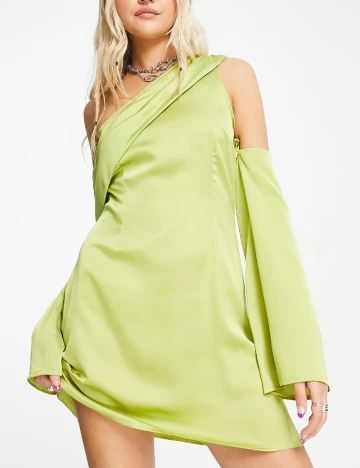 Rochie scurta Public Desire, verde Verde
