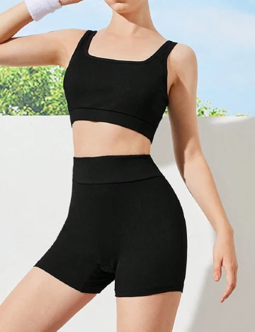 Compleu Shein Kids, negru Negru
