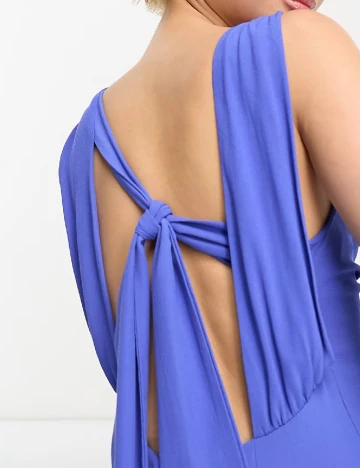 Rochie medie ASOS, albastru Albastru