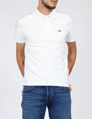 
						Tricou Lacoste, alb