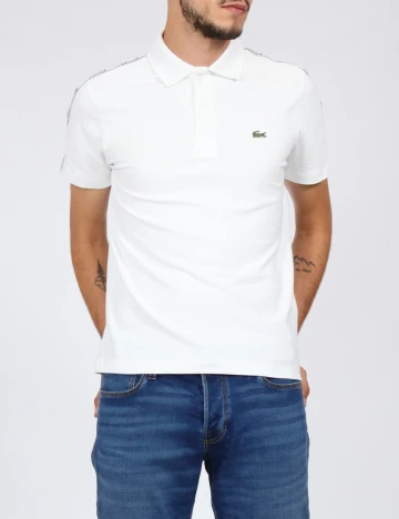 Tricou Lacoste, alb