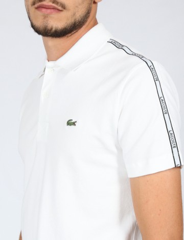 Tricou Lacoste, alb