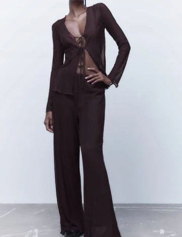 Bluza Zara, pruna