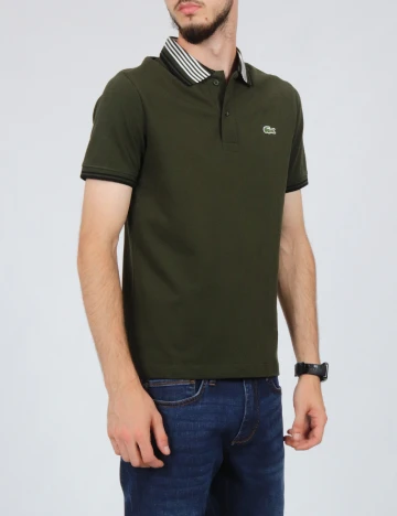 Tricou Lacoste, verde Verde