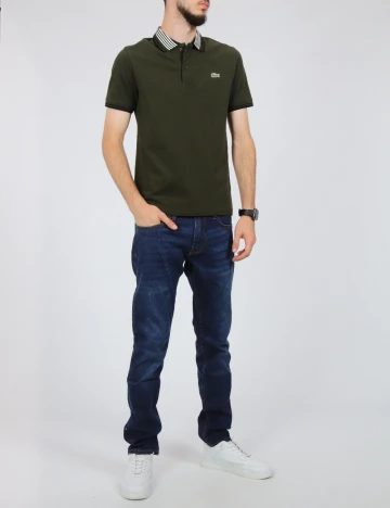 Tricou Lacoste, verde Verde