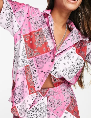 Camasa ASOS, roz Roz