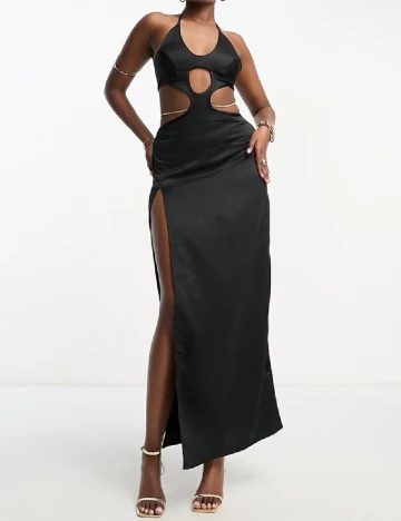 Rochie lunga AsYou, negru Negru