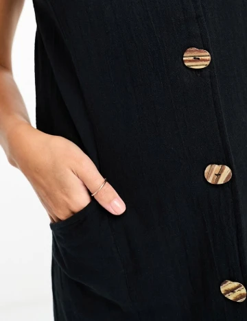 Rochie scurta ASOS, negru Negru