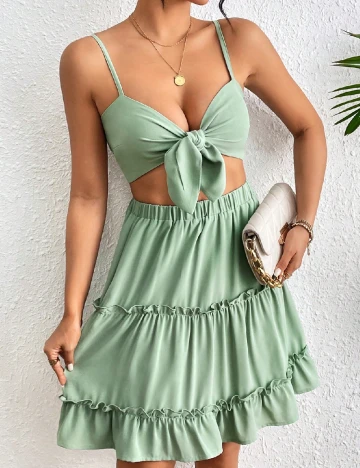 Compleu SHEIN, verde Verde