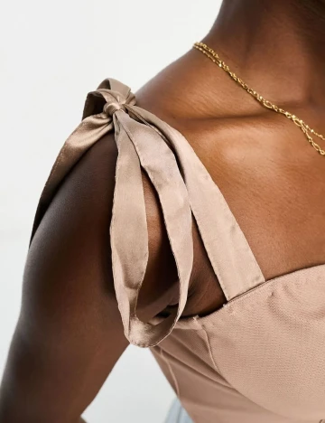 Top LACE & BEADS, crem