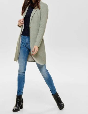 Palton Only, verde deschis