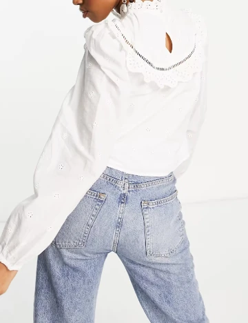 Bluza Miss Selfridge, alb