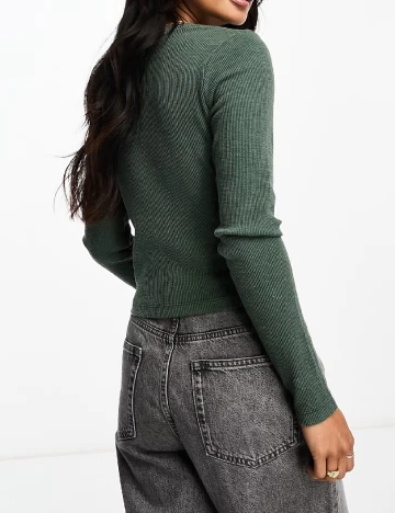 Top ASOS, verde Verde