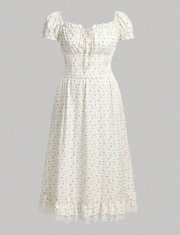 Compleu SHEIN CURVE, floral Floral print