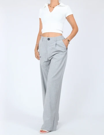 Pantaloni Stradivarius, gri