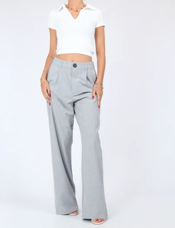 Pantaloni Stradivarius, gri