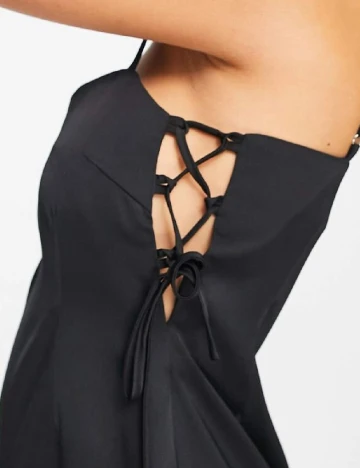 Rochie scurta Lola May, negru Negru