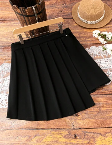 Fusta SHEIN CURVE, negru Negru