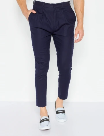 Pantaloni ASOS, bleumarin Albastru