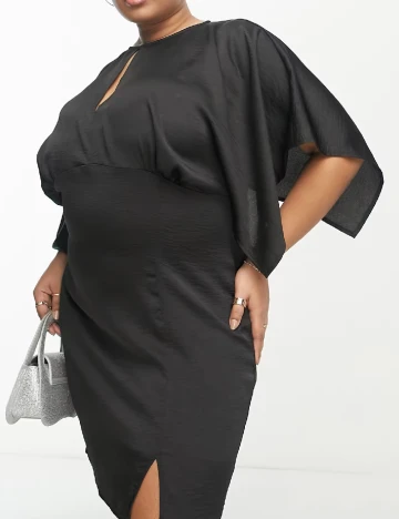Rochie scurta ASOS Curve, negru Negru