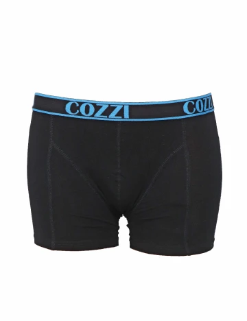 Set Boxeri 2 perechi Cozzi, albastru/negru Albastru