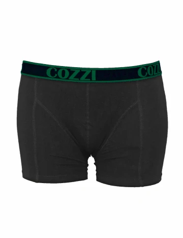 Set Boxeri 2 perechi Cozzi, negru Negru