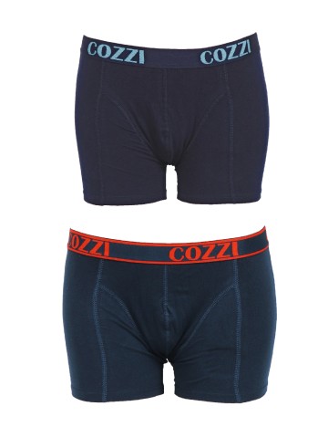 
						Set Boxeri 2 perechi Cozzi, bleumarin inchis
