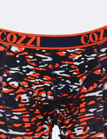 Set Boxeri 2 perechi Cozzi, bleumarin/mix culori Albastru