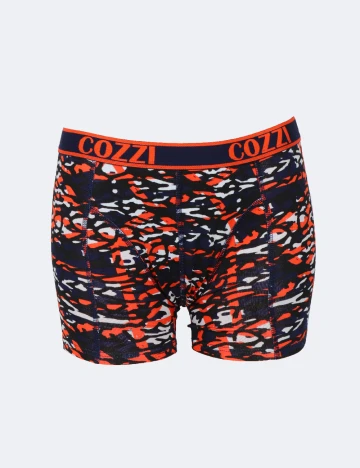 Set Boxeri 2 perechi Cozzi, bleumarin/mix culori Albastru