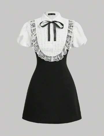 Rochie scurta SHEIN, negru Negru