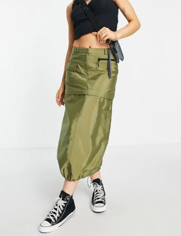 Fusta Top Shop, verde