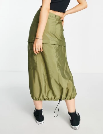 Fusta Top Shop, verde
