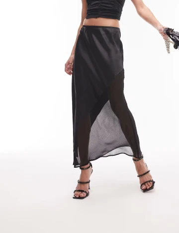 Fusta Top Shop, negru