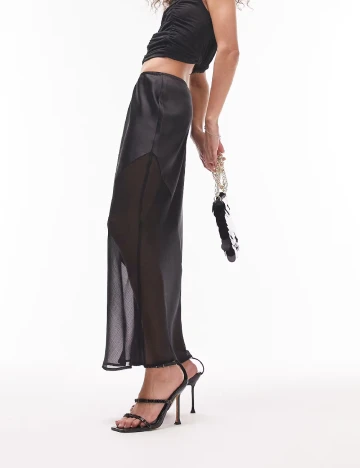 Fusta Top Shop, negru