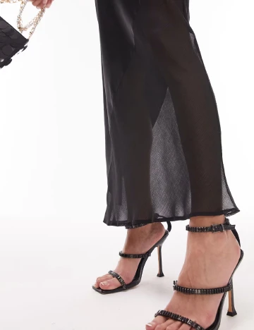 Fusta Top Shop, negru