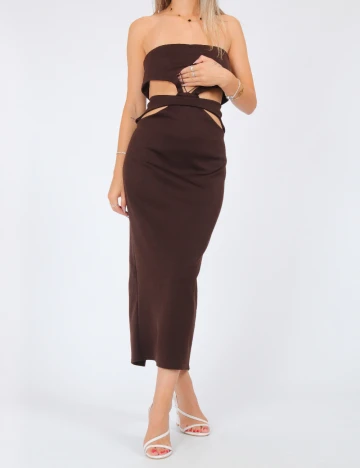 Rochie medie ASOS, maro Maro
