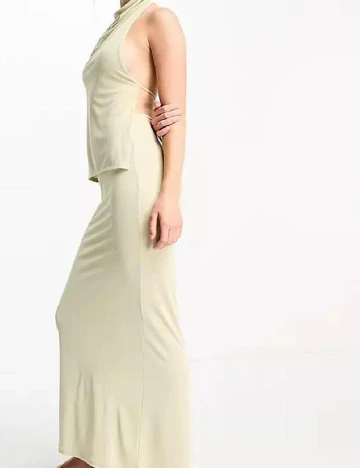 Fusta Pull&Bear, verde
