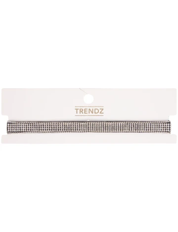 Chocker Trendz, negru Negru