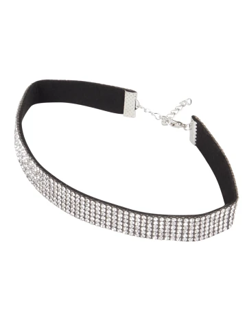Chocker Trendz, negru Negru