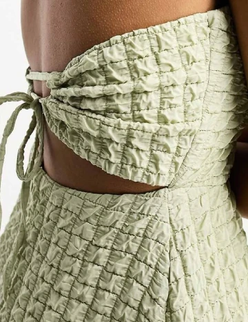 Rochie medie ASOS, verde