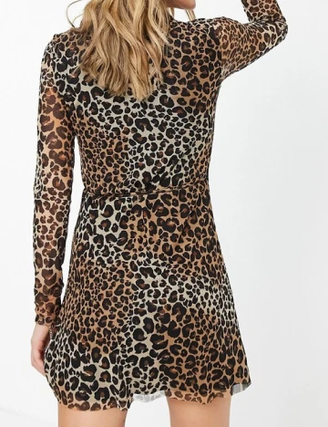 Rochie scurta Stradivarius, animal print Animal print