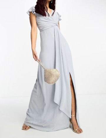 
						Rochie lunga TFNC London, gri